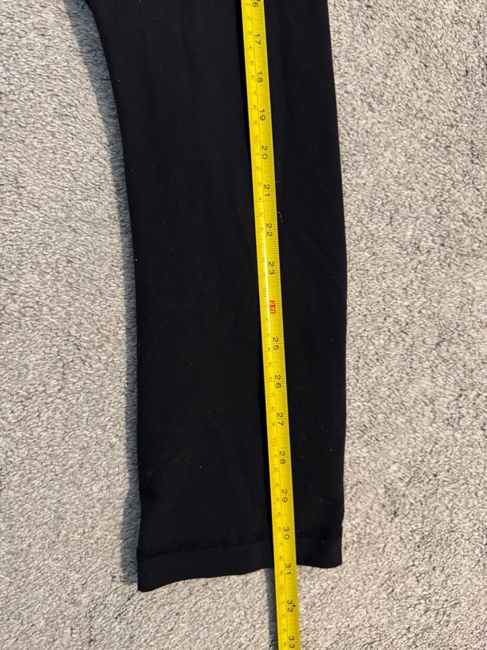 lululemon athletica  Black High-Waist Capri Leggings - Picture 6 of 7